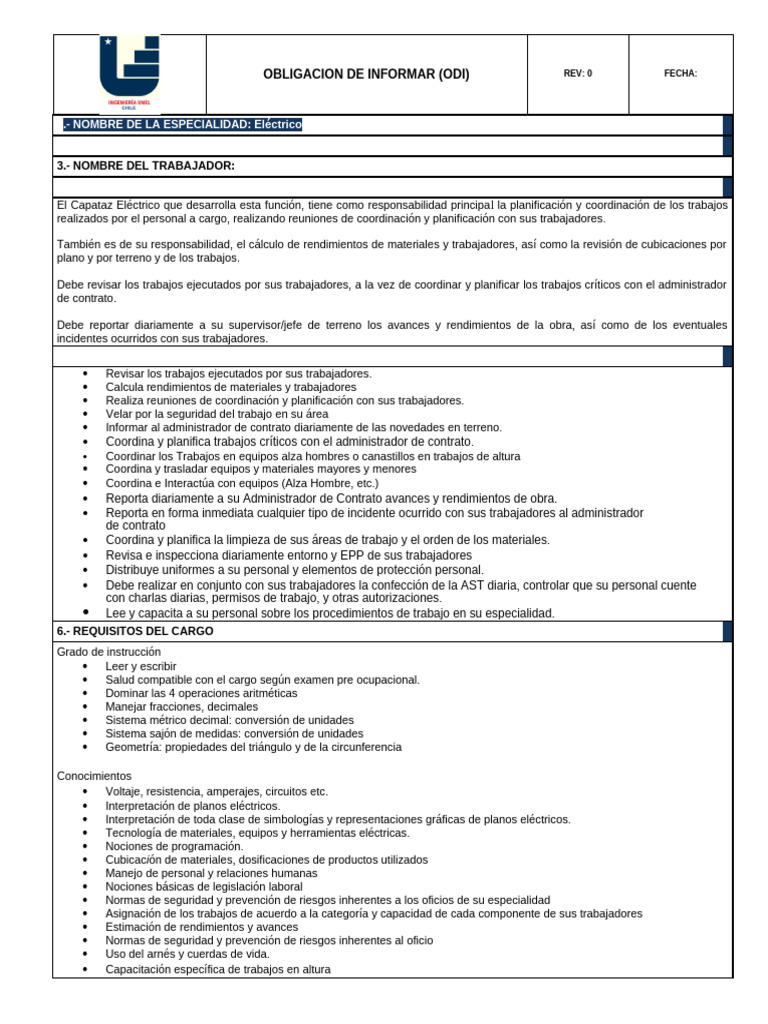 Odi Capataz Unel | PDF