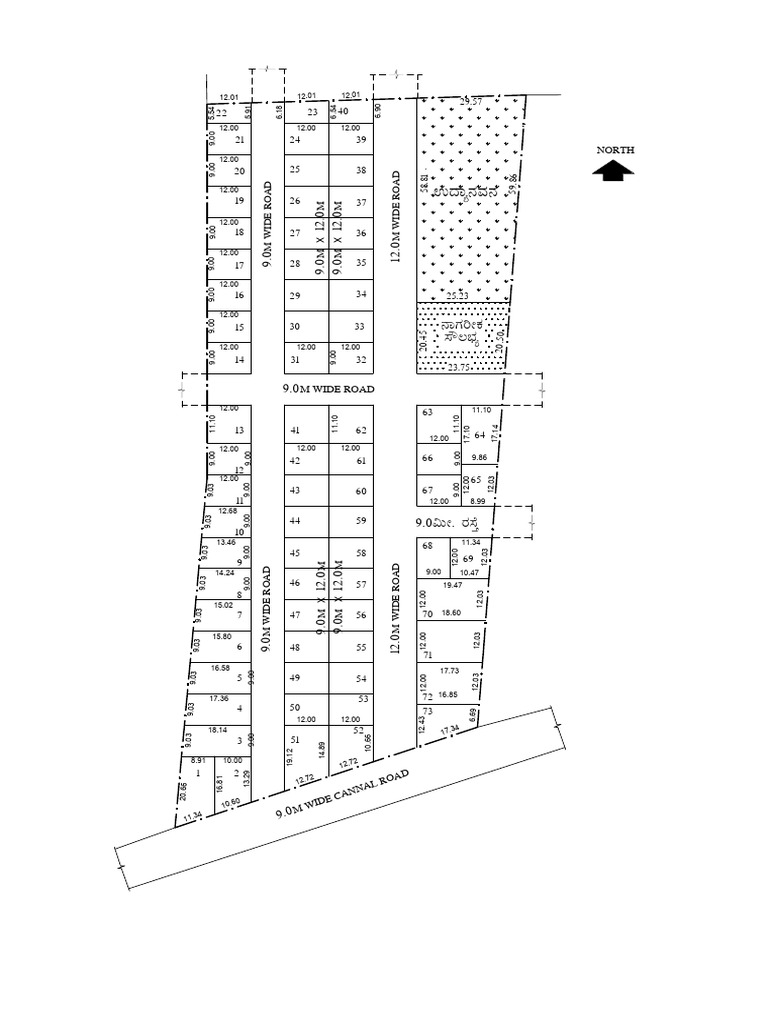 Sy No 44 7 All Plots Dimensions Approved and Exexuted at Site as Per ...