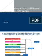 Schlumberger QHSE System for South China Sea