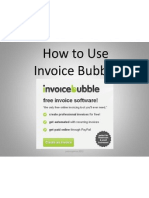 How To Use Invoice Bubble