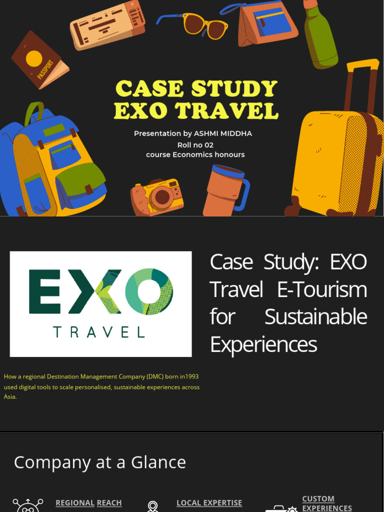 Exo Travel by Ashmi Middha | PDF | Governance | Sustainability