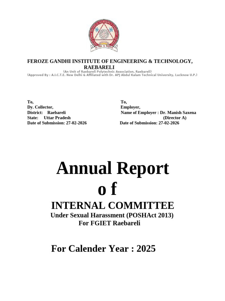 Annual Report Pg.1 | PDF