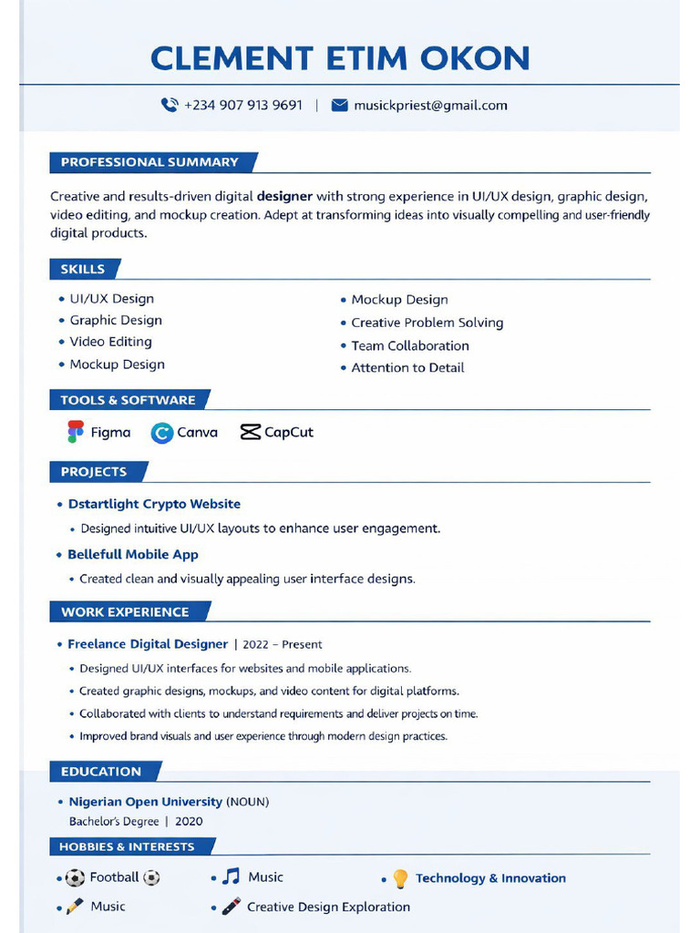 my CV | PDF