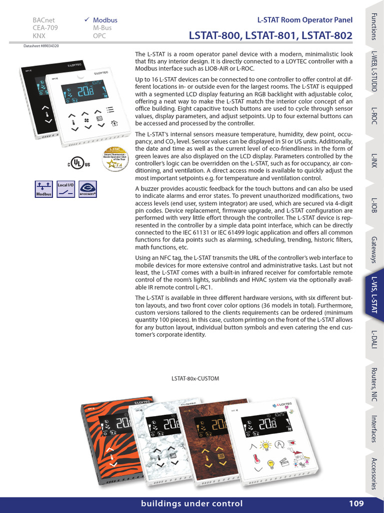 Datasheet-LSTAT-80x | PDF | Backlight | Liquid Crystal Display