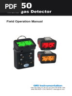 Operating Manual: Infrared Point Gas Detector GD10-P00 | PDF | Duct ...