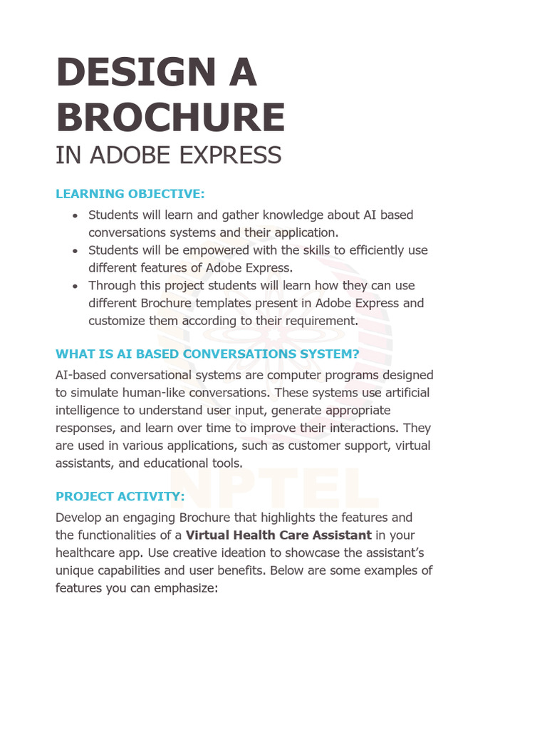 Project BrochureDesign HCI | PDF | Artificial Intelligence ...