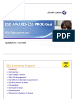 ESD Awareness Program - Subcon v1 0 (Read-Only)