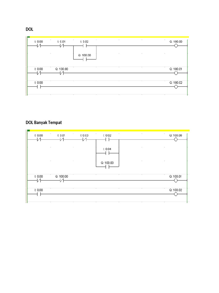 Ladder Diagram | PDF
