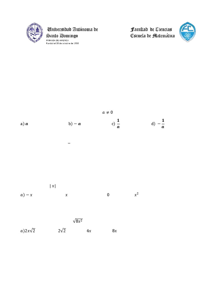 Practica de Matematica 014. Sec WD3 | PDF