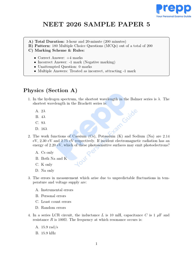 NEET_2026_Sample_Paper_5_da5f3523e1154aa9e355d8032e7d6d1f | PDF ...