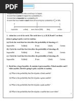 Spinner Probability Exercises and Solutions | PDF | Mathematics ...