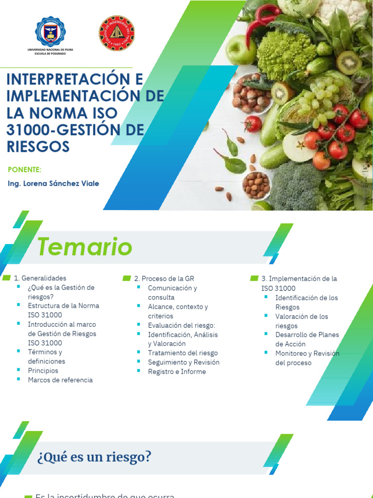 ISO 31000 - GESTION DE RIESGOS | PDF | Riesgo | Evaluación