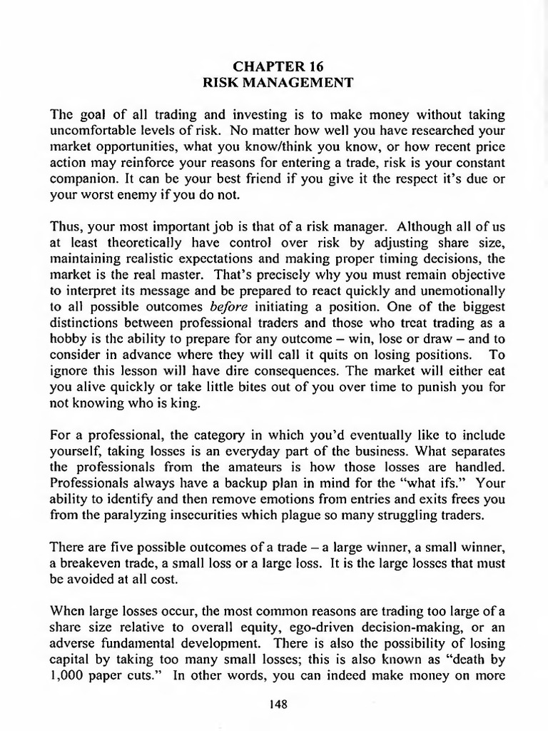 18. Risk Management | PDF