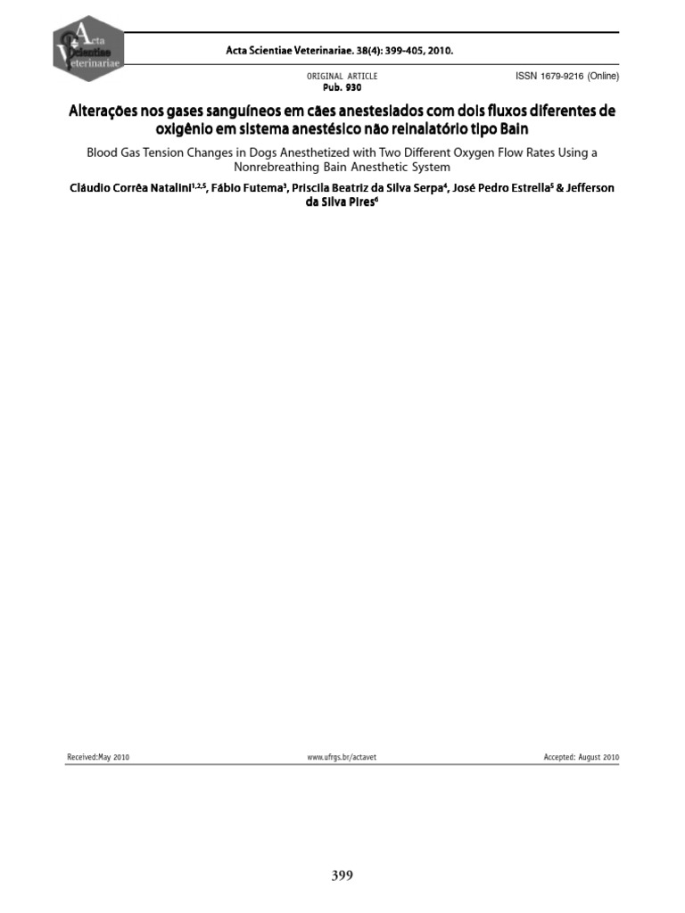 Artigo Bain | PDF | Especialidades médicas | Fisiologia
