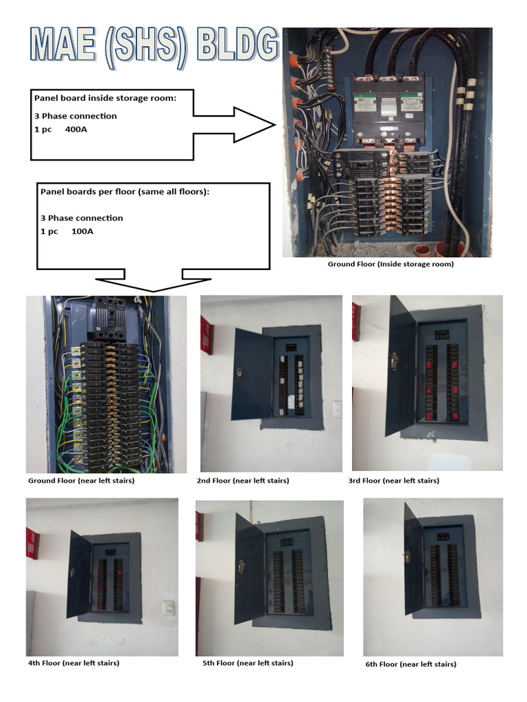 Panel Board&Breaker Pictures_KHS Building | PDF