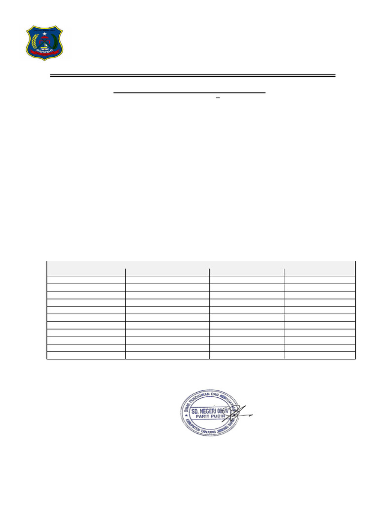 Rpl Surat Keterangan Kepsek | PDF