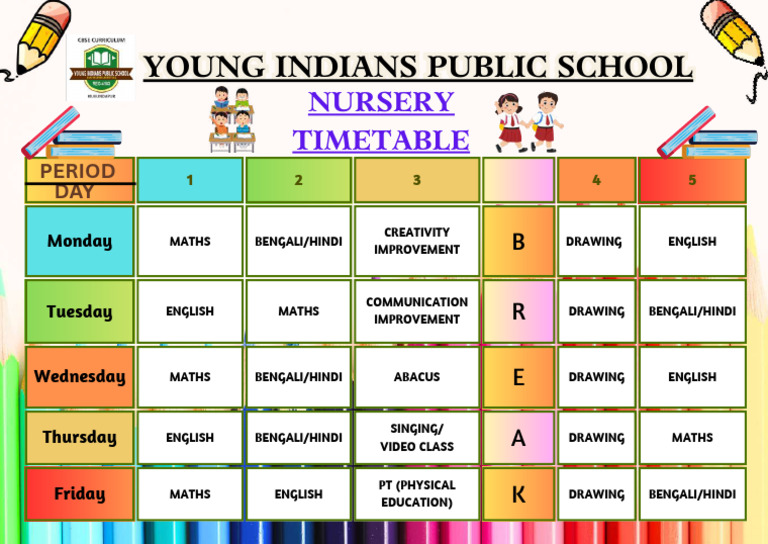 Nursery Timetable | PDF