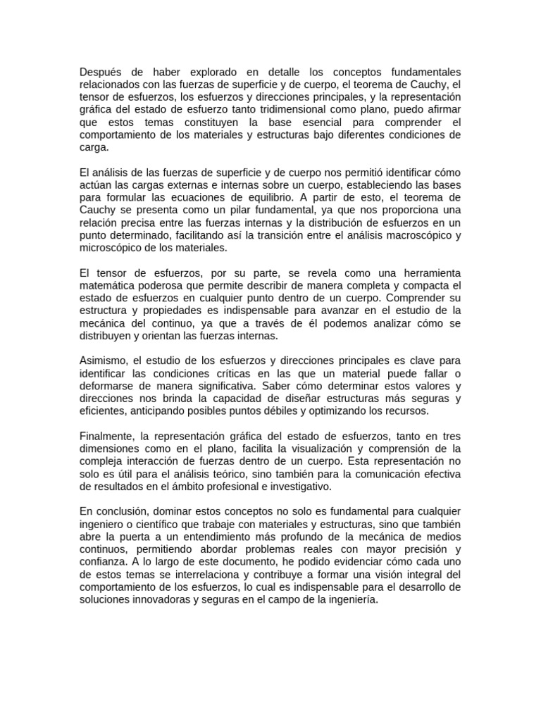 Conclusión | PDF | Matemáticas
