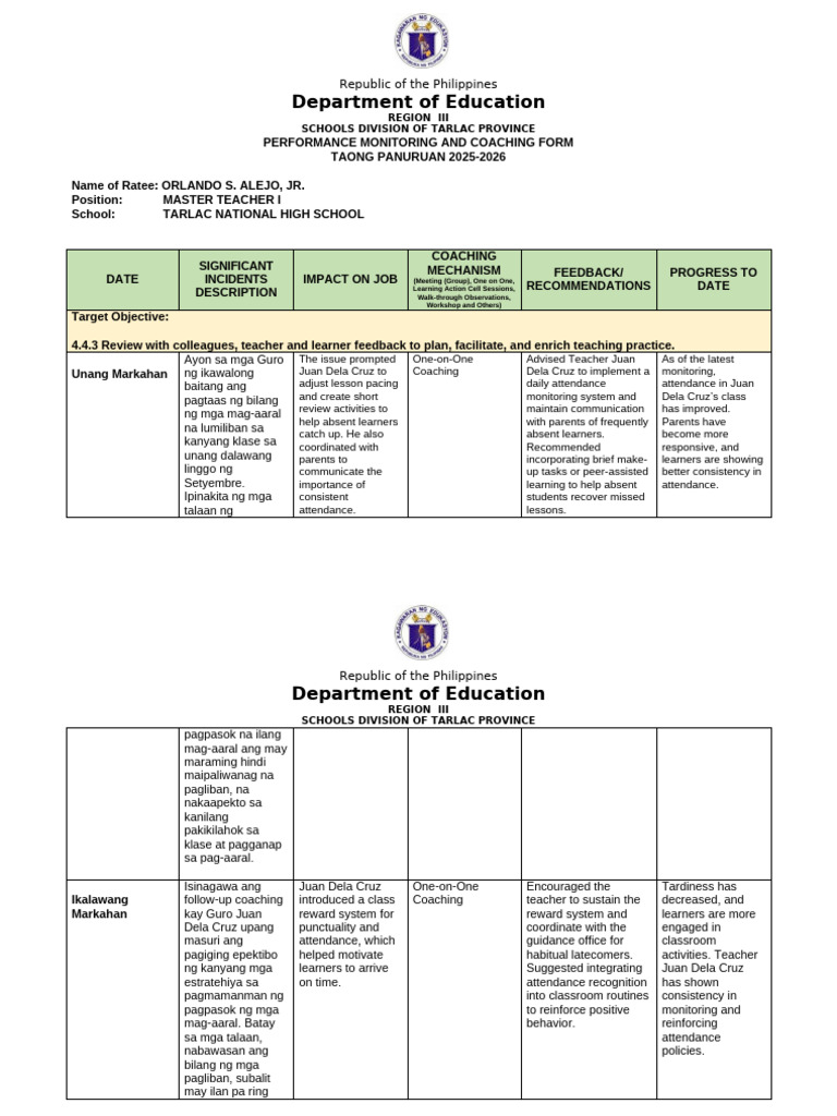 PMCF Q1-Q4 WITH ANNOTATIONS 2025-2026 | PDF | Reading Comprehension ...