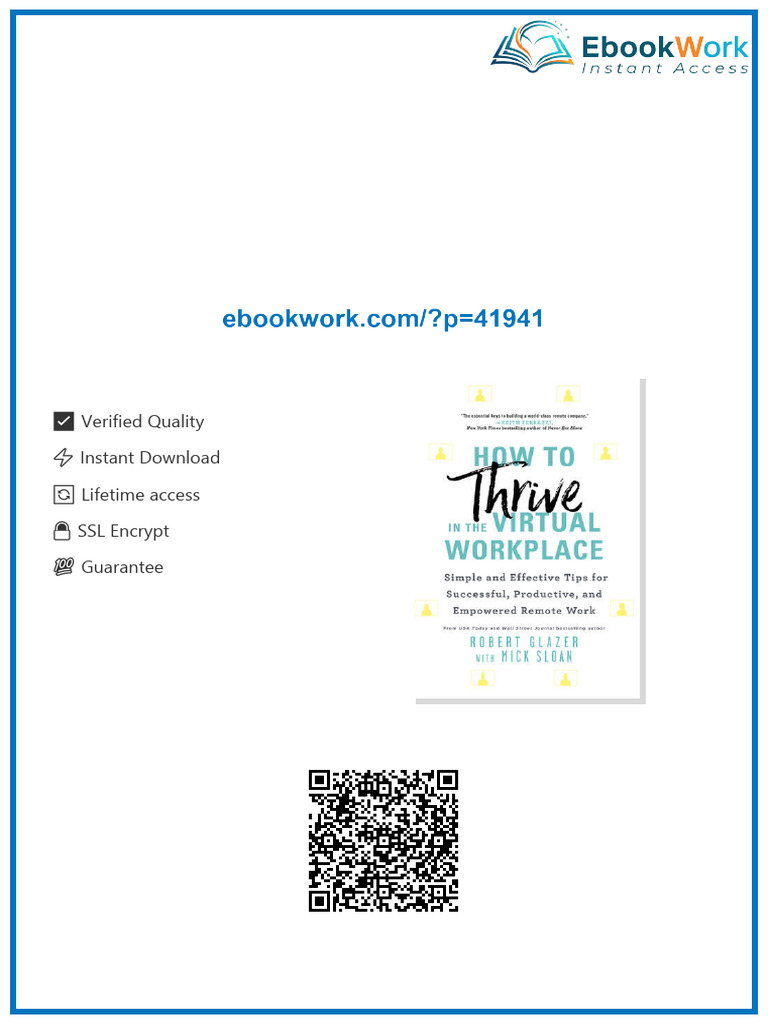 Download How to Thrive in the Virtual Workplace: Simple and Effective ...