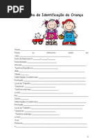 Ficha de Identificação da Criança