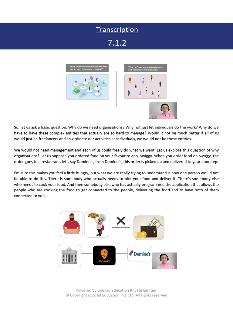 4. Transcription+ +Organisational+Structures | PDF | System | Limited ...