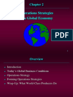 Operations Strategies in A Global Economy