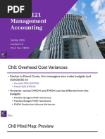 Overhead Cost Variance Analysis Guide | PDF | Business | Business Economics