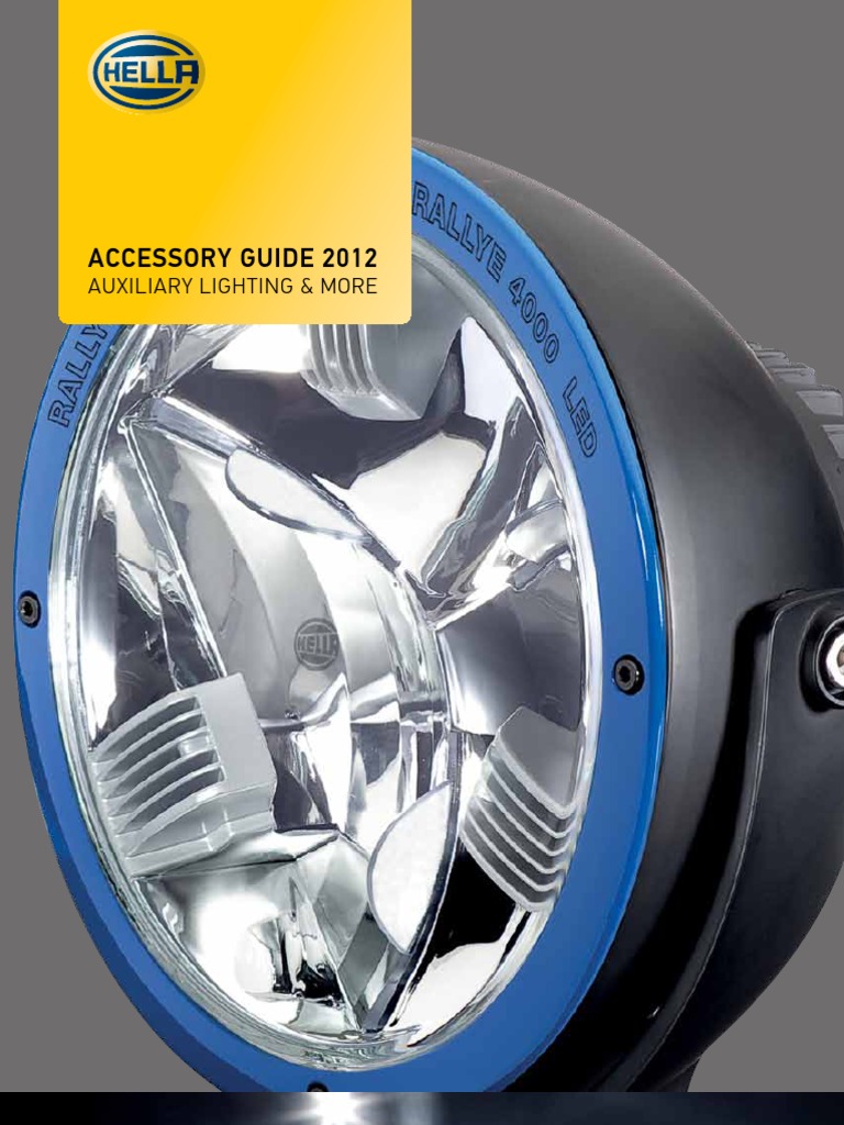 HELLA, Inc. 2012 Accessories Catalog | PDF | Headlamp | Light Emitting ...