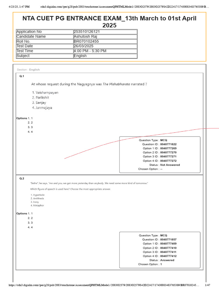 1 pyq | PDF