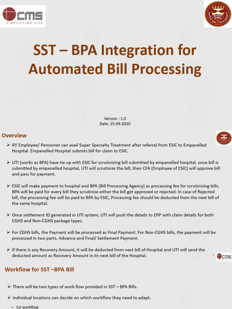 SST Bill Process Workflow | PDF | Login | Password