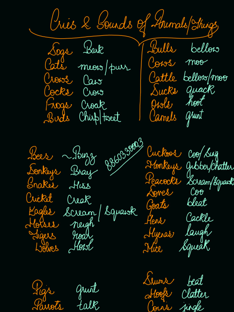 Verb Handwritten Notes Class-02 | PDF