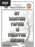 Download Philippine History Reaction Paper by Alvin Santoalla SN103810537 doc pdf