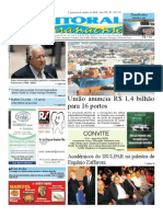 Jornal DoLitoral Paranaense - Edição 133 - Online - outubro 2008