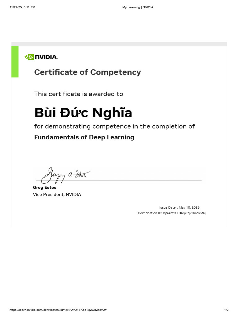 My Learning _ NVIDIA | PDF