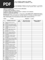 Carta compromiso de padres de familia para el año escolar