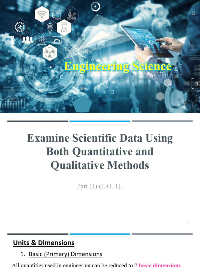Engineering Science_Part (1) | PDF | Quantitative Research | Quantity
