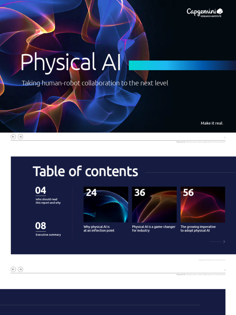 Physical AI | PDF | Artificial Intelligence | Intelligence (AI) & Semantics