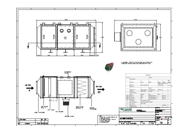 Apu 3000cfm Model Rev.2 | PDF