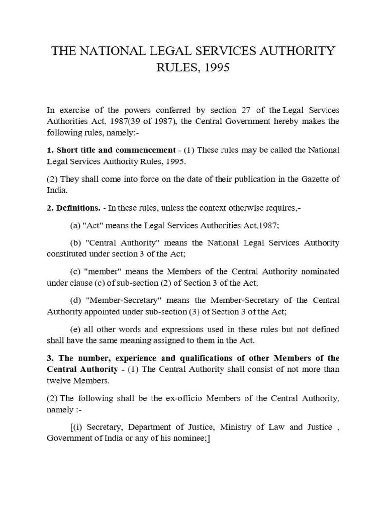 NLSA 1997 | PDF