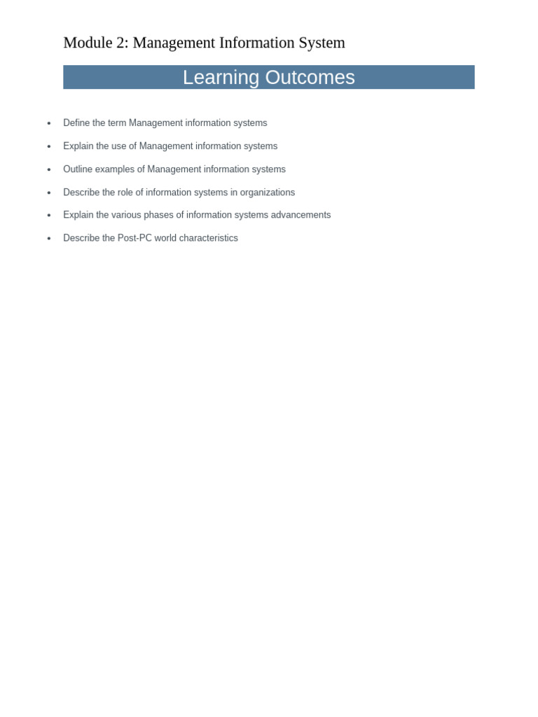 Information System | PDF