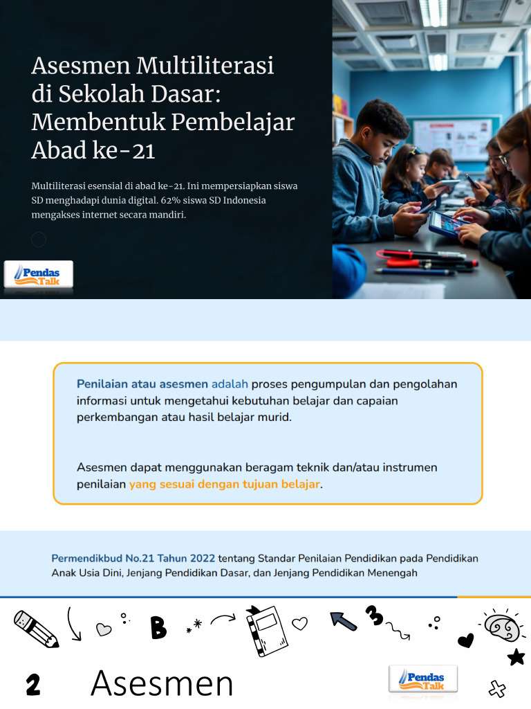 Asesmen Multiliterasi Di Sekolah Dasar Mewujudkan Pembelajar Abad Ke 21 ...