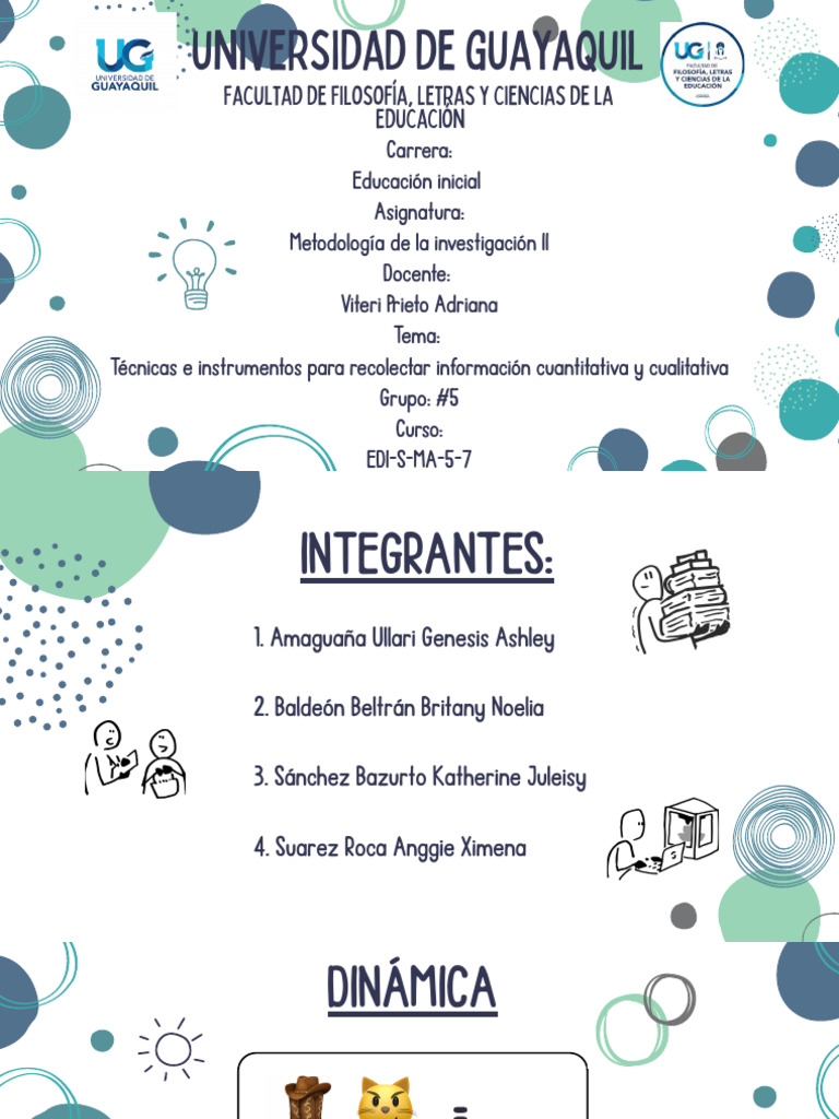 Grupo# 5 - Técnicas e Instrumentos para Recolectar Información ...