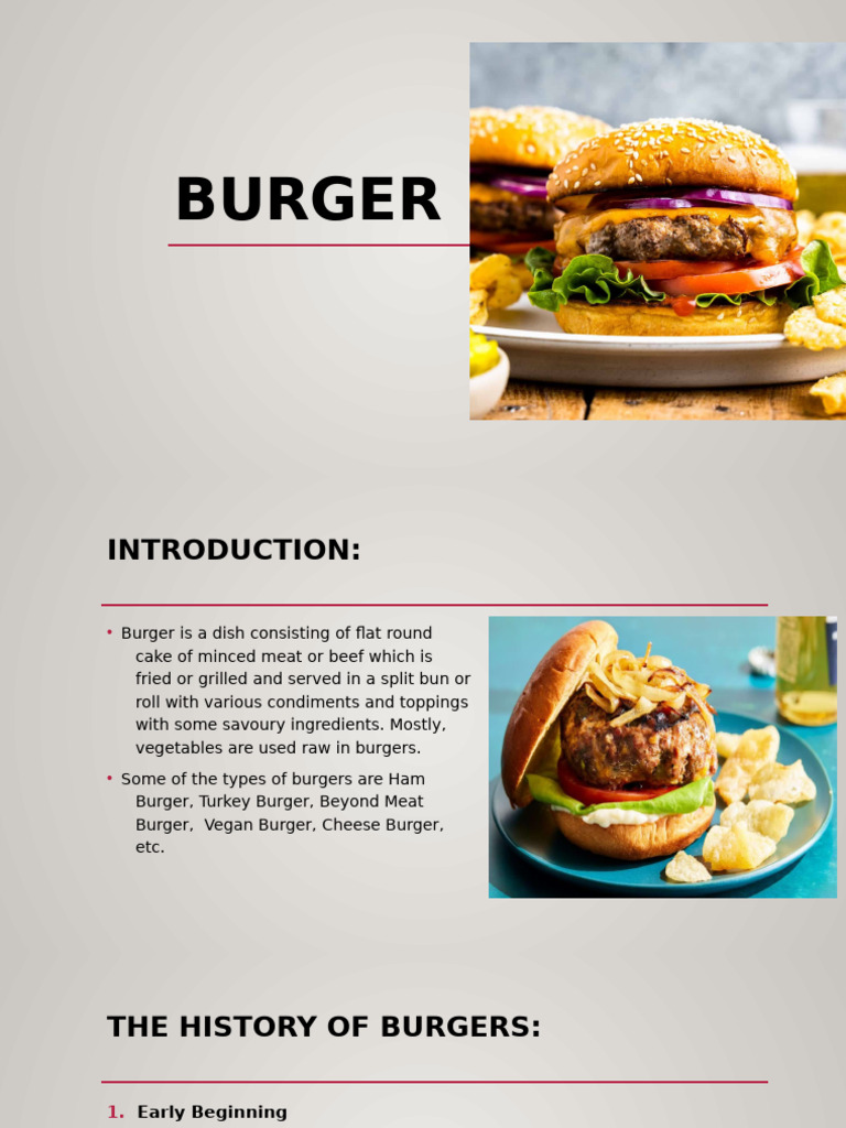 about Burger | PDF