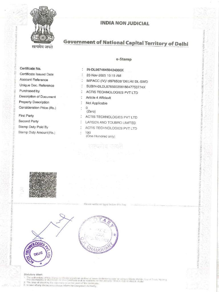 L&T Documents | PDF