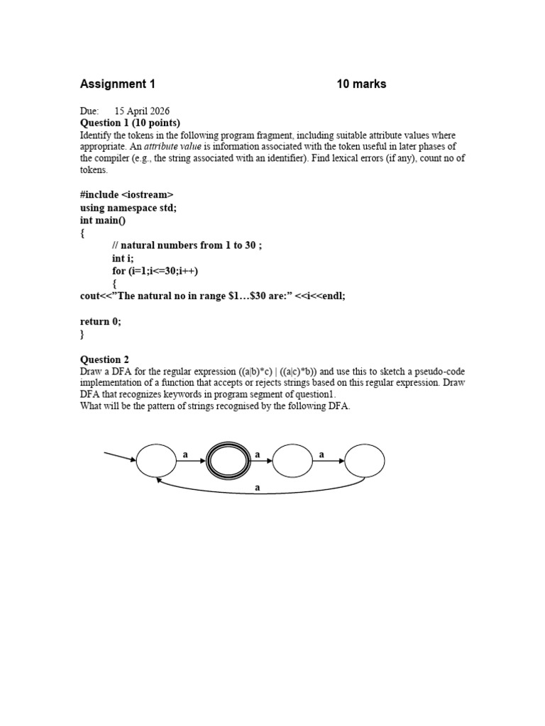 Assignment 1 | PDF