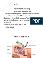 Amniocentesis