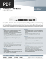 Fortigate 201f Firewall Datasheet | PDF | Computer Network | Security