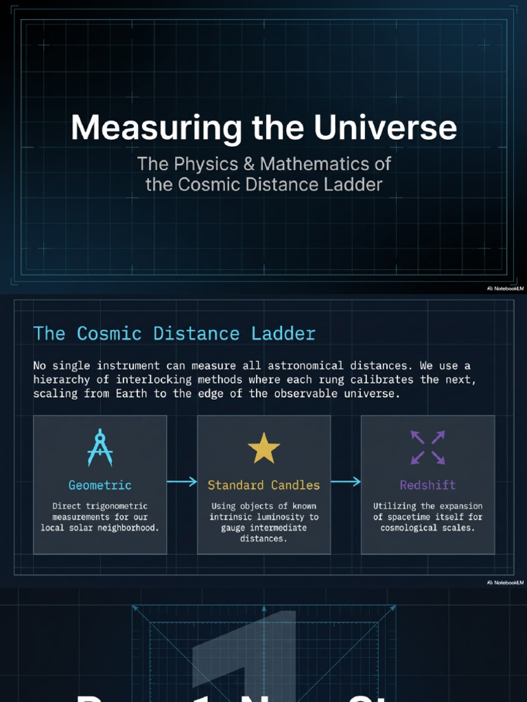 Cosmic Distance Ladder | PDF
