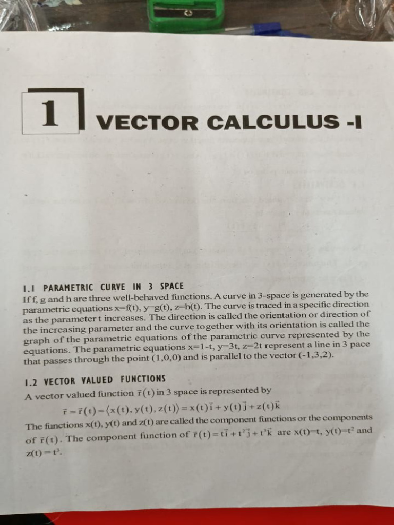 Vector Calculus | PDF